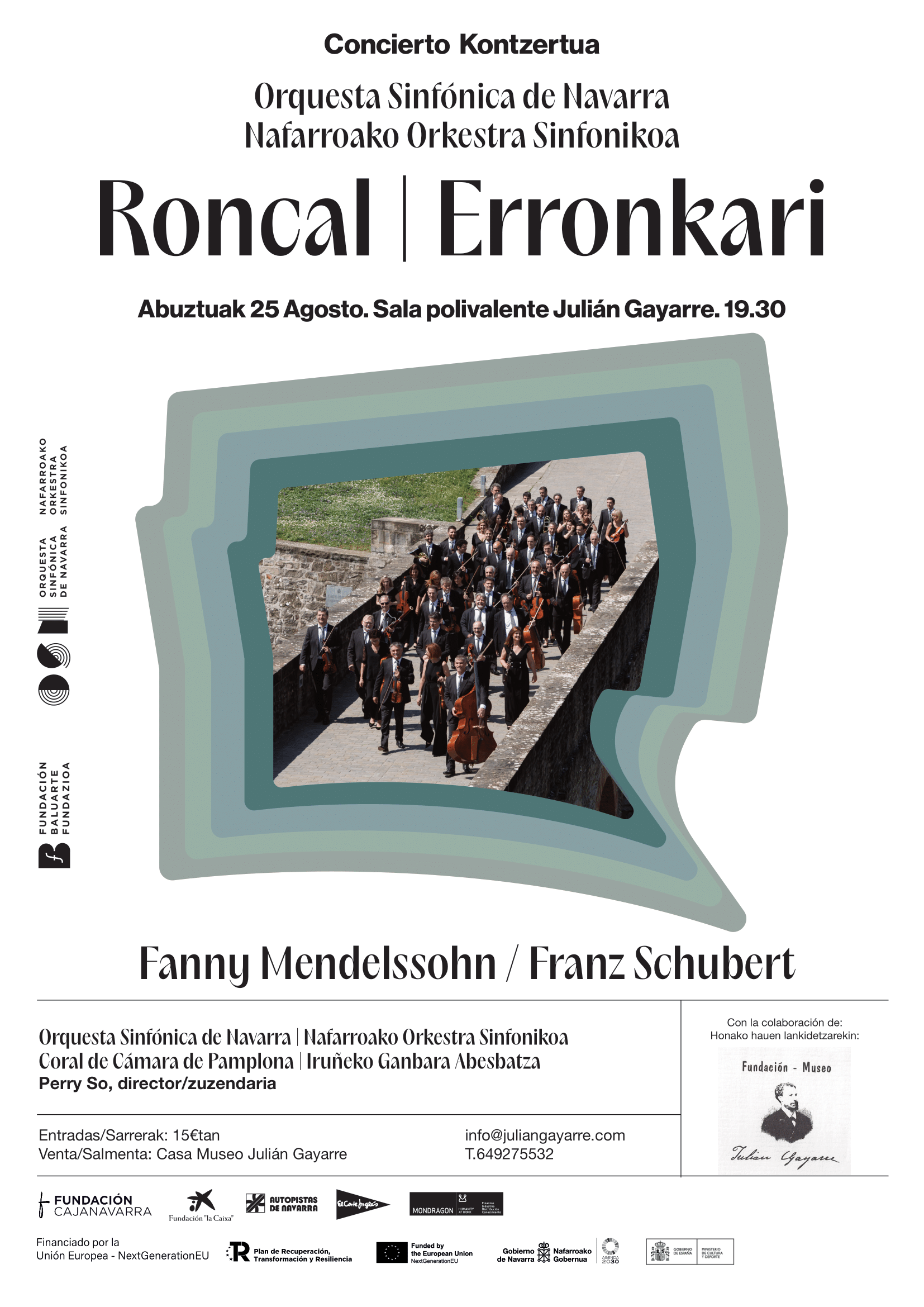 Arranca en Roncal/Erronkari la temporada de Sinfónica en Navarra 
